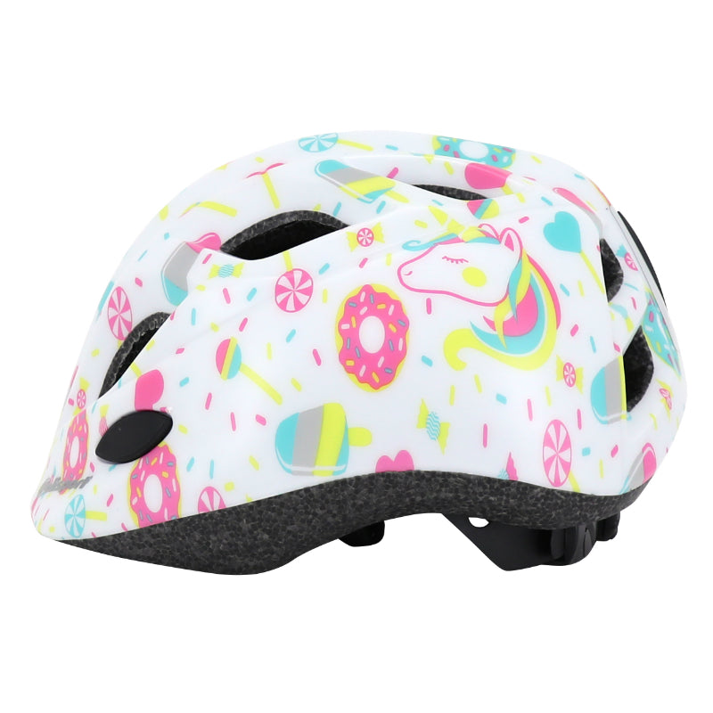 Casque vélo enfant Polisport Lollipops blanc-rose 48-52 – vue 5