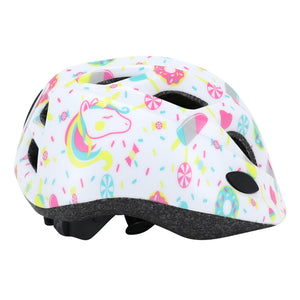 Casque vélo enfant Polisport Lollipops blanc-rose 48-52