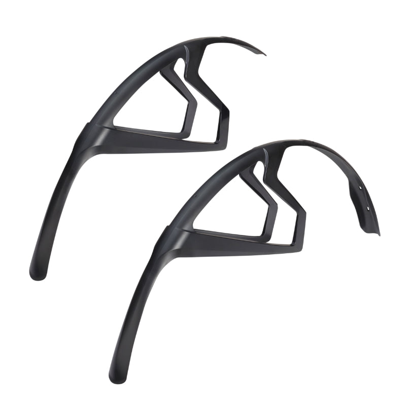 Garde-boue route Polisport R-Mud noirs fixation velcro (paire) – vue 4