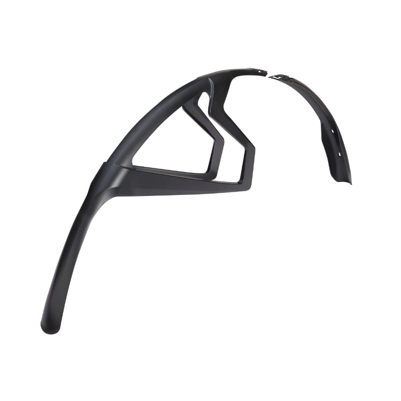 Garde-boue route Polisport R-Mud noirs fixation velcro (paire) – vue 2