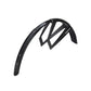 Garde-boue gravel Polisport G-Mud noirs fixation velcro (paire) – vue 3