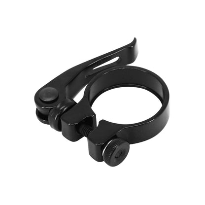 Collier de selle rapide alu noir Ø 40 mm