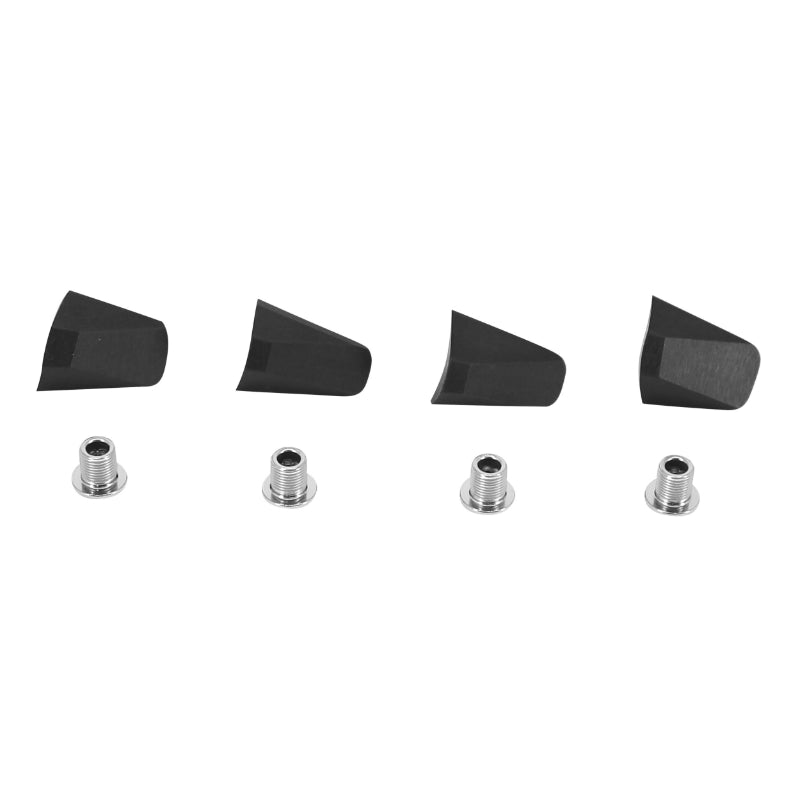 Intravis-capot de pédalier Spécialités TA noir pour plateau X110 (jeu de 4) – Shimano 105 R7100