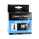 Chambre à air fatbike 16 x 3.00 Deli valve Schrader