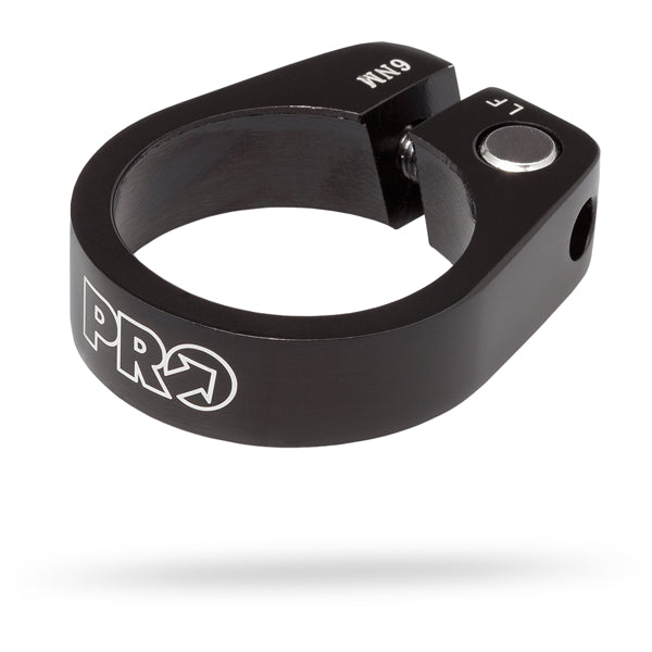 PRO Collier De Tige De Selle Noir 31,8mm