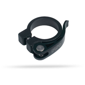 PRO Collier De Tige De Selle Noir Serrage rapide 28,6