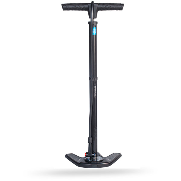 PRO Pompe A Pied Performance Cylindre Acier Avec Manométre