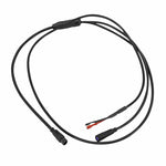 Câble connexion moteur Bafang M500 pour éclairage arrière L. 800 mm et contrôleur L. 300 mm