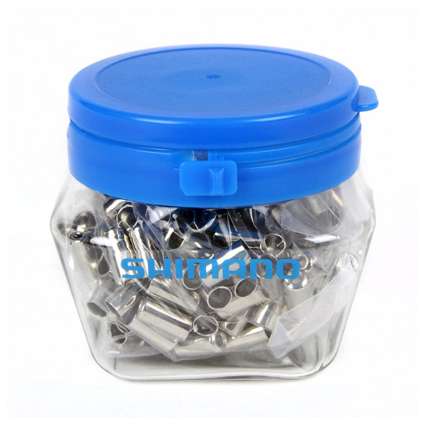 SHIMANO Embouts Gaine Frein Acier, Par 200