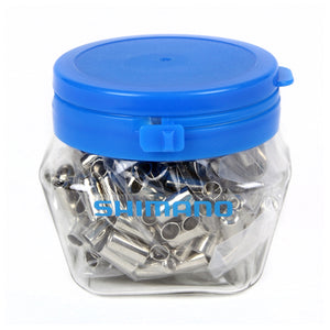 SHIMANO Embouts Gaine Frein Acier, Par 200