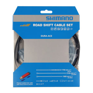 SHIMANO Kit Cables Gaines Derailleurs Dura Ace Noir Polymere
