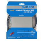 SHIMANO Kit Cables Gaines Derailleurs Dura Ace Gris Polymere