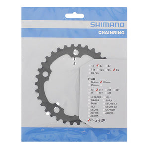 SHIMANO Plateau 34D FC-2450 Noir