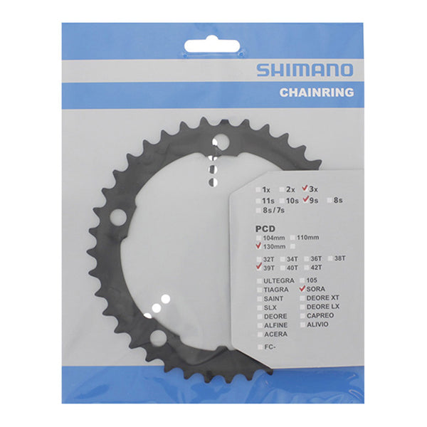SHIMANO Plateau 39D-D Sora FC-3503 Noir