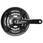 SHIMANO Pédalier 6/7/8v Noir FC-TY501 Tourney 48/38/28T 175mm