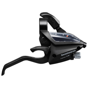 SHIMANO Manette Et Levier Droit 8v ST-EF500 2 Doigts Noir