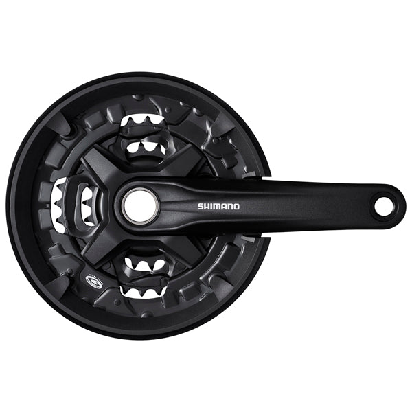 SHIMANO Pédalier 9v Noir FC-MT210-3 44/32/22D 170mm