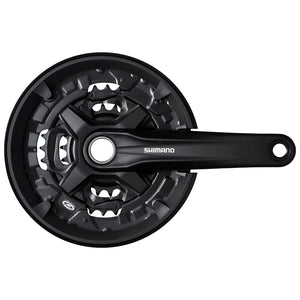SHIMANO Pédalier 9v Noir FC-MT210-3 44/32/22D 170mm