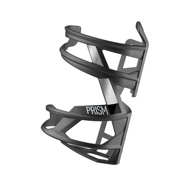 Porte-bidon latéral Elite Prism – Gauche Carbone mat graphique noir