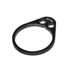 PRO Entretoise Basse Vibe 3 mm, Noir Brillant 1”1/8
