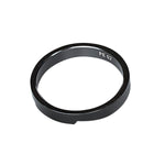 PRO Entretoise Potence Vibe 1”1/8 5 mm, Noir Brillant