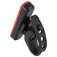 Éclairage arrière USB P2R Bar noir 30 lumens pour tige de selle – vue 2