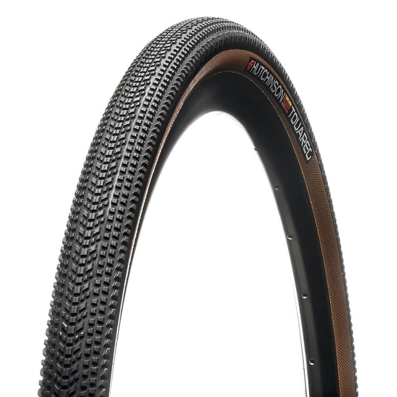 Pneu gravel Hutchinson Touareg Hardskin Tan noir-beige tringle souple tubeless ready – 700 x 50 (50-622)