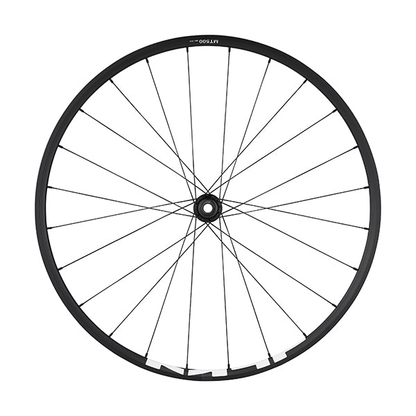 SHIMANO Roue Avant MT500 8-11v Alu Pneu 29" Axe Trav