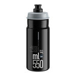 Bidon Elite Jet – Noir logo gris 550 ml