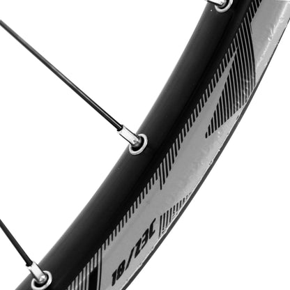 Roue arrière VTT 26" Klixx tubeless ready Shimano Acera Centerlock