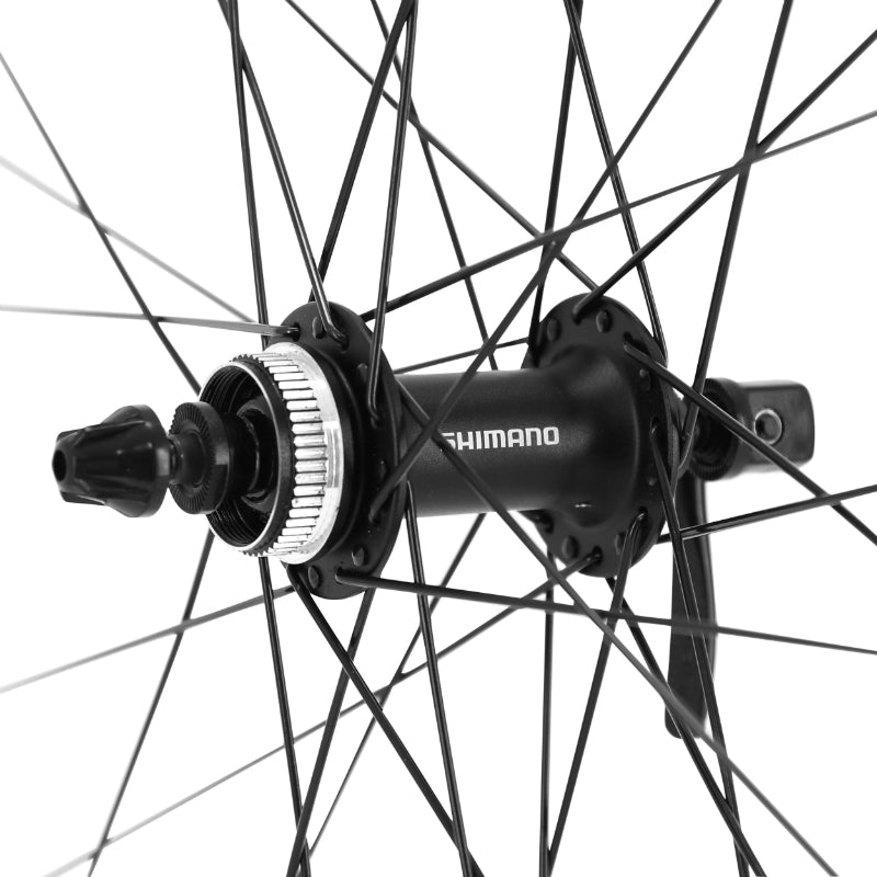 Roue avant VTT 26" Klixx tubeless ready Shimano Acera Centerlock – vue 2