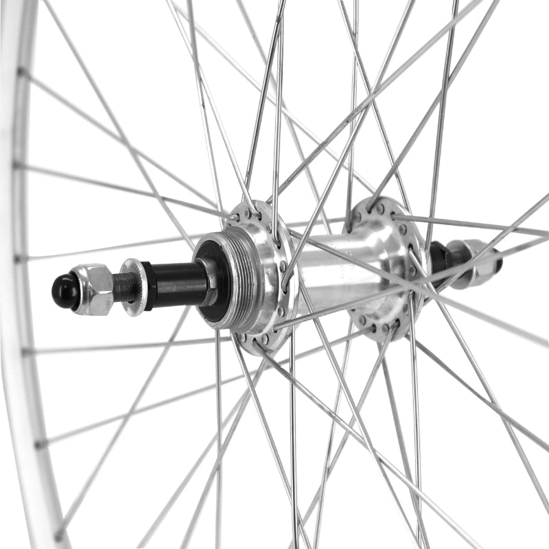 Roue arrière route 700 Elan CFX argent roue libre 6-7 vitesses – vue 2