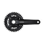 SHIMANO Pédalier 9v Noir Sans Flasque FC-MT210-2 46X30T 175mm
