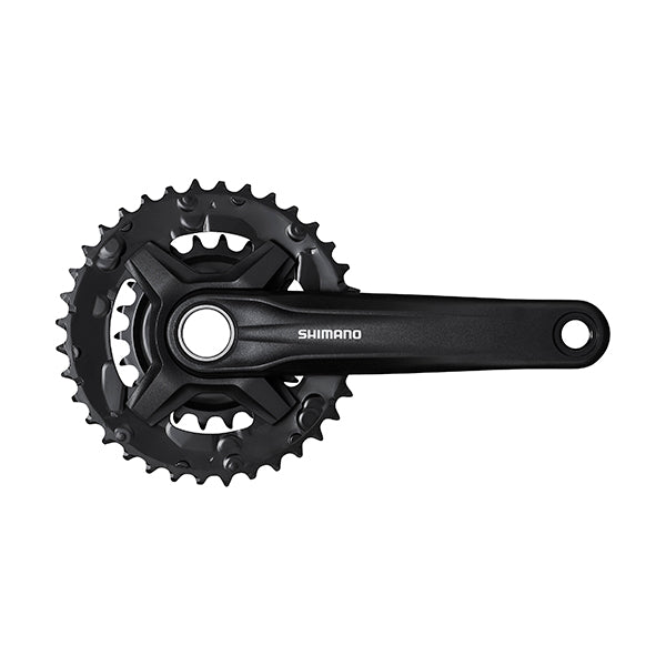 SHIMANO Pédalier 9v Noir Sans Flasque FC-MT210-2 46X30T 175mm