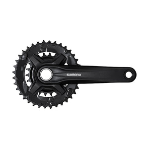 SHIMANO Pédalier 9v Noir Sans Flasque FC-MT210-2 46X30T 175mm