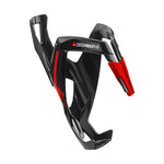 Porte-bidon Elite Custom Race Plus – Noir brillant logo rouge