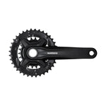 SHIMANO Pédalier 9v Noir Sans Flasque FC-MT210-2 46/30T 170mm