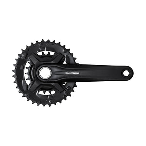 SHIMANO Pédalier 9v Noir Sans Flasque FC-MT210-2 46/30T 170mm