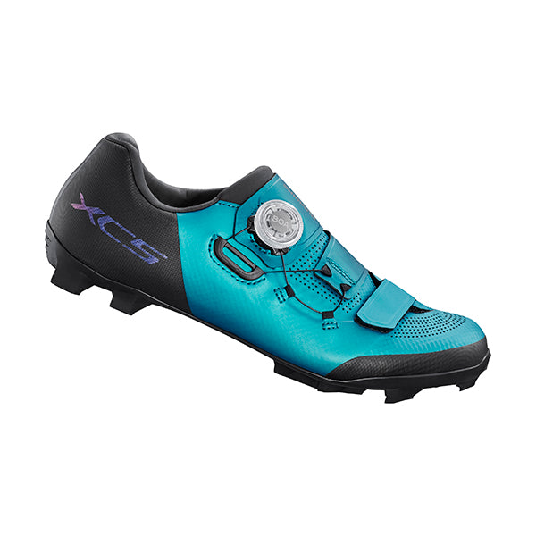 SHIMANO Chaussures VTT XC502 Femme Vert marin