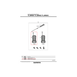 SHIMANO Entonnoir TL-BR002 Pour Manette Route
