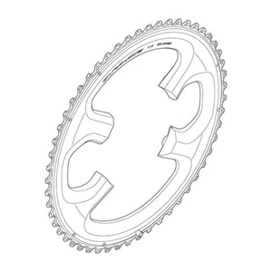 SHIMANO Plateau 52D-MB Dura-Ace FC-9000 Pour 52/36D