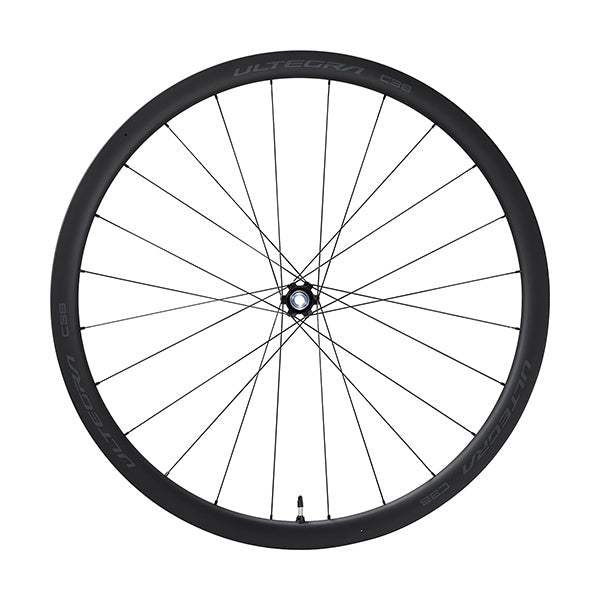 SHIMANO Roue Avt R8170-C36 Ultegra Carb Tubeless Disc Axe Trav