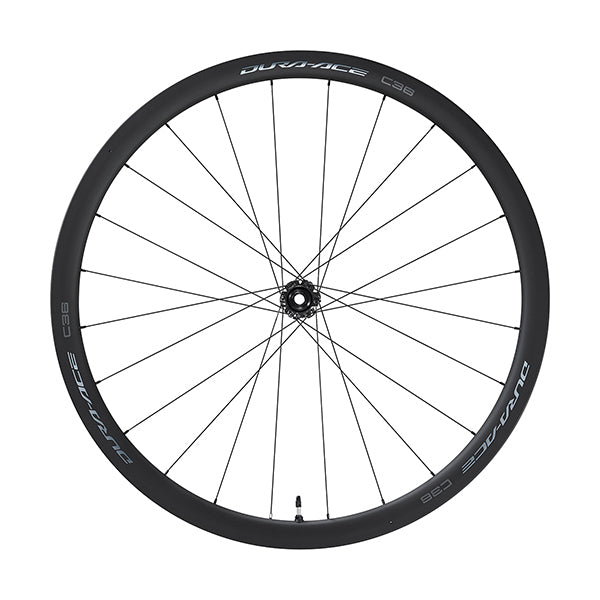 SHIMANO Roue Avt R9270-C36 Dura Ace Carb Tubeless Disc Axe Trav