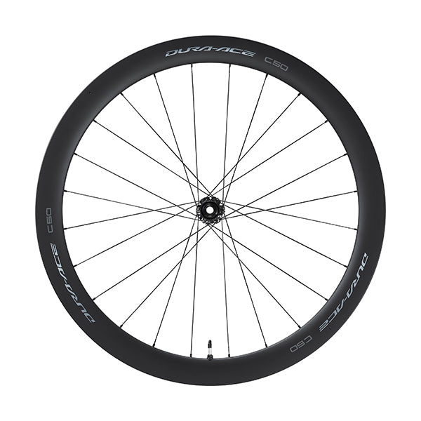 SHIMANO Roue Avt R9270-C50 Dura Ace Carb Tubeless Disc Axe Trav