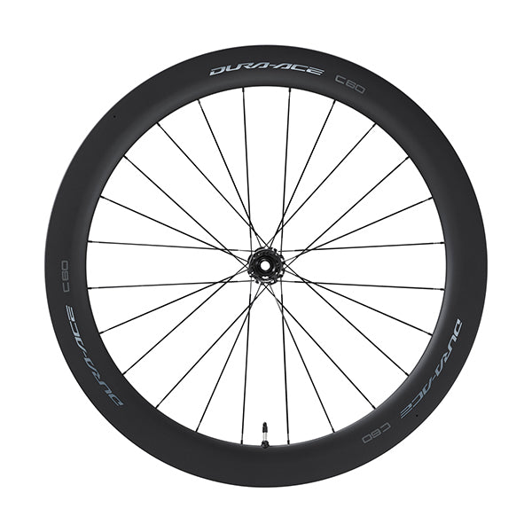 SHIMANO Roue Avt R9270-C60 Dura Ace Carb Tubeless Disc Axe Trav