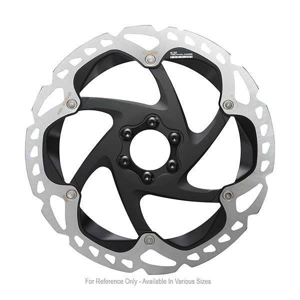 SHIMANO Disque 180mm 6 Trous RT-MT905 IceTechFree no ecrou