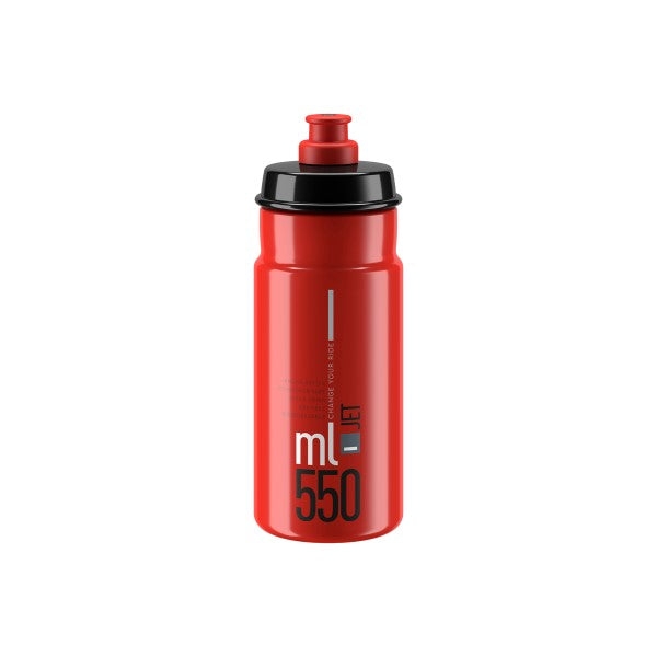 Bidon Elite Jet – Rouge 550 ml
