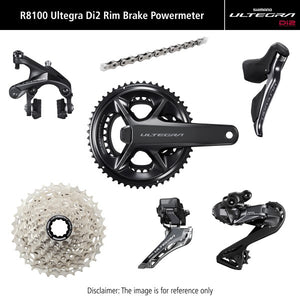 SHIMANO Groupe Ultegra R8170P Di2 Disc172.5 mm, 50x34T, 11-30