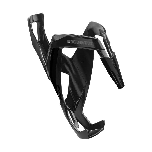 Porte-bidon Elite Custom Race Plus – Noir brillant logo noir