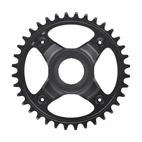 SHIMANO Plateau 36D STEPS 55mm Noir SM-CRE70-12-B Sans Flasque
